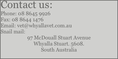 Contact us: